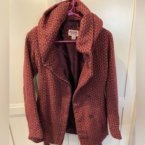 Mossimo tweed fall pea coat